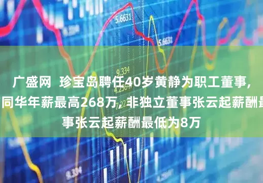 广盛网  珍宝岛聘任40岁黄静为职工董事, 董事长方同华年薪最高268万, 非独立董事张云起薪酬最低为8万