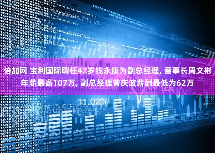 倍加网 宝利国际聘任42岁钱永康为副总经理, 董事长周文彬年薪最高107万, 副总经理曾庆波薪酬最低为62万